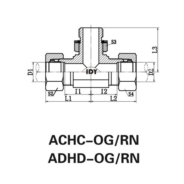 Метрический мужской регулируемый студент ISO 6149