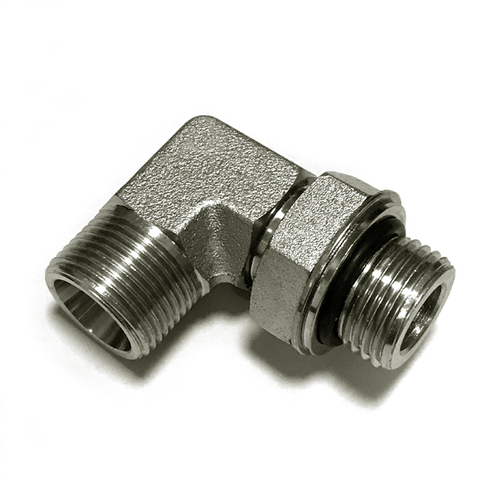 Зачистка резьбы BSPP заканчивается уплотнительным кольцом