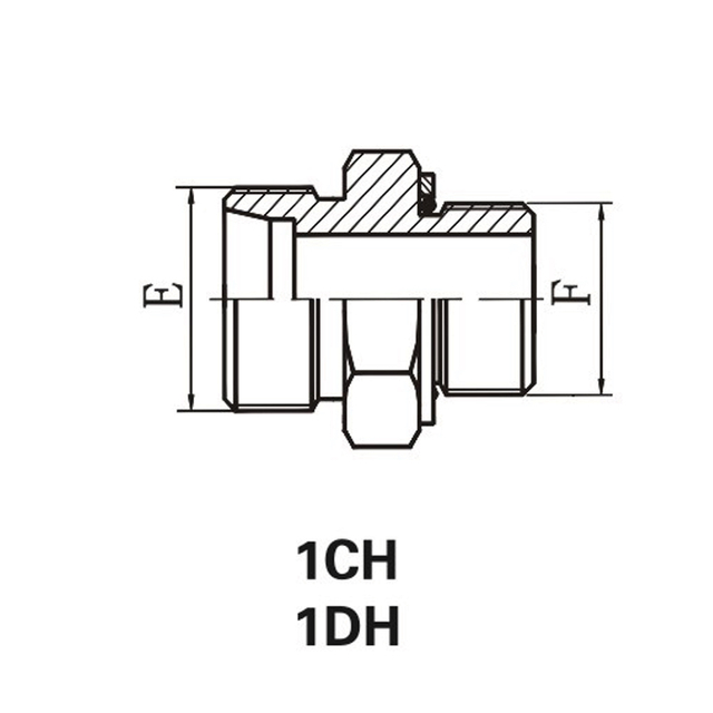 Метрические мужские нить 